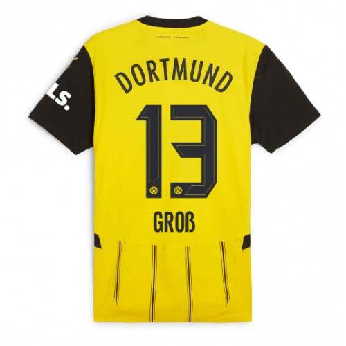 Fotbalové Dres Borussia Dortmund Pascal Gross #13 Domácí 2024-25 Krátký Rukáv